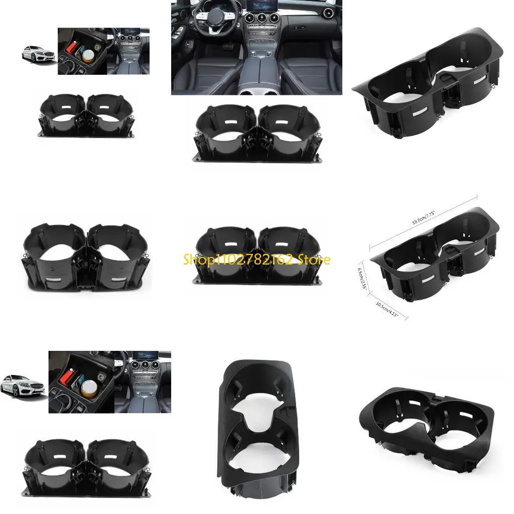 

547B Car Centre Console Cup Holder Drink Rack for C-Class W205 E-W213 KZS-W253 V-W447