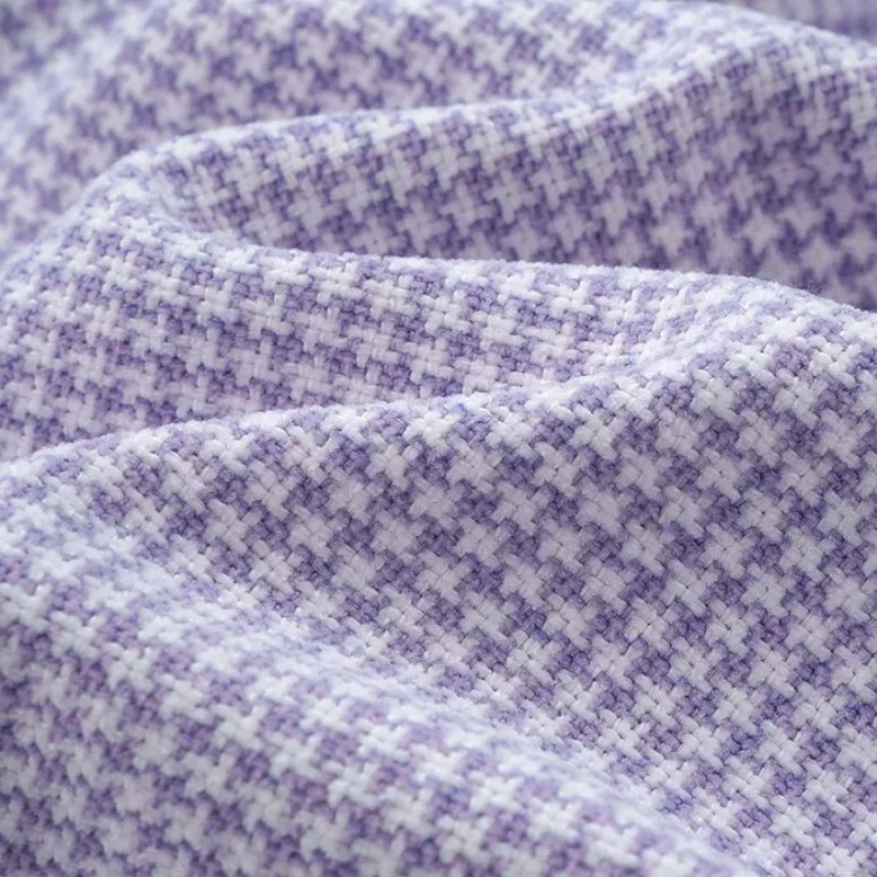 Vintage Soft Warm Tweed Plaid  - đánh giá và giá Sewing Tweed Fabric