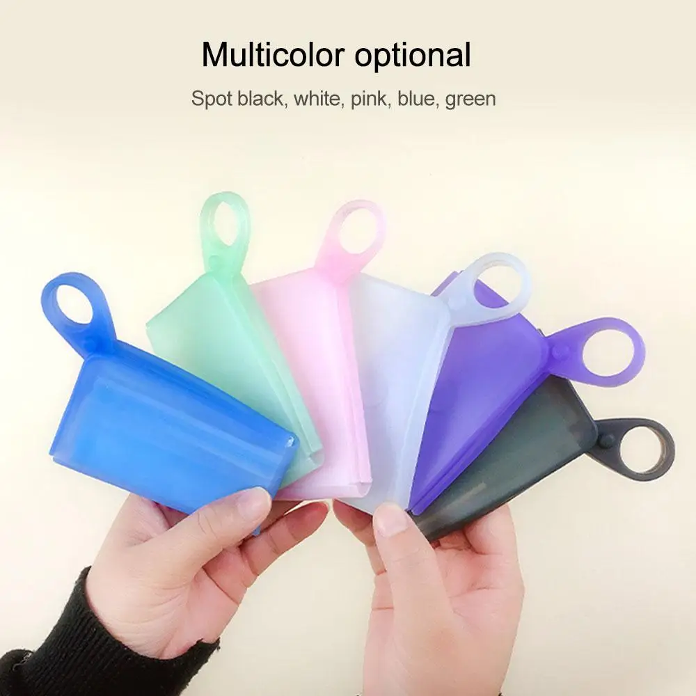 Folding Mask Storage Clip/Temporary Clip Portable Mask Storage Bag/Dust Mask Storage Box For Mask Pollution Prevention