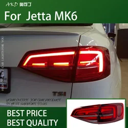 Tail Lamp For VW Jetta 2015-2018 Jetta Mk6 Tail Lights Led Fog Lights DRL Daytime Running Lights Tuning Car Accessories