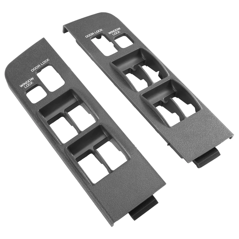 

AW-1Pair Car Front Window Switch Bezel Armrest Panel For Toyota Land Cruiser 91-97 74232-60070-B0 74231-60070-B0 7423260070