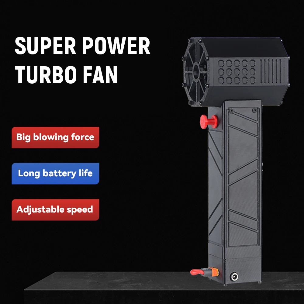 Turbo Jet Fan Turbo Violent Fan Powerful Air Blower 64mm Brushless Motor 1400g Thrust High Speed Duct Fan Electric Dryer Jetdry