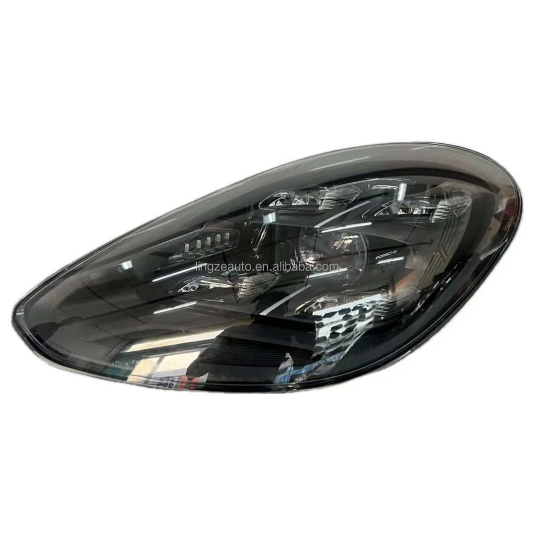 

Fit For Porsche Panamera Headlight 2016-2023 Porsche 971 Headlight Panamera 971 Matrix Headlight Black Chrome High Configuration