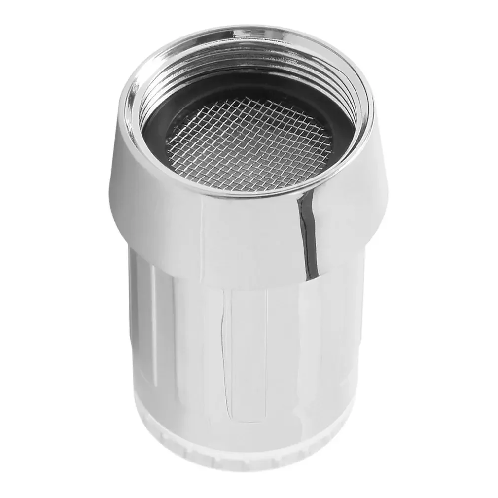 7 Colors LED Water Glow Faucet Tap with Stainless Steel Diverter Adapter