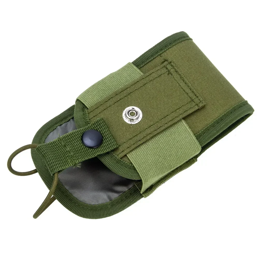 Mobile Radio Walkie Talkie Pouch Waist Bag Holder Pocket Portable Interphone Holster Carry Bag for Hunting Climbing Camping