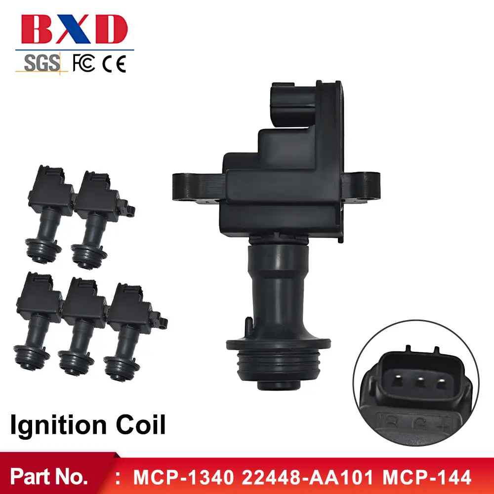 

1/6pcs Ignition Coil MCP-1340 22448-AA101 MCP-144 For Nissan Skyline R34 WHC34 CEDRIC/GROLIA ENY34 LAUREL HC35 LAUREL GC35/GNC35