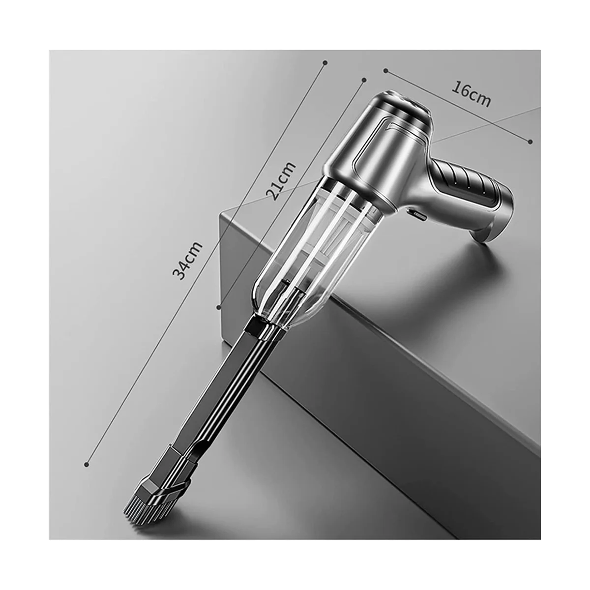 Tragbarer Auto-Staubsauger drahtlose Handheld-Mini-Staubsauger Desktop-Tastatur reinigung