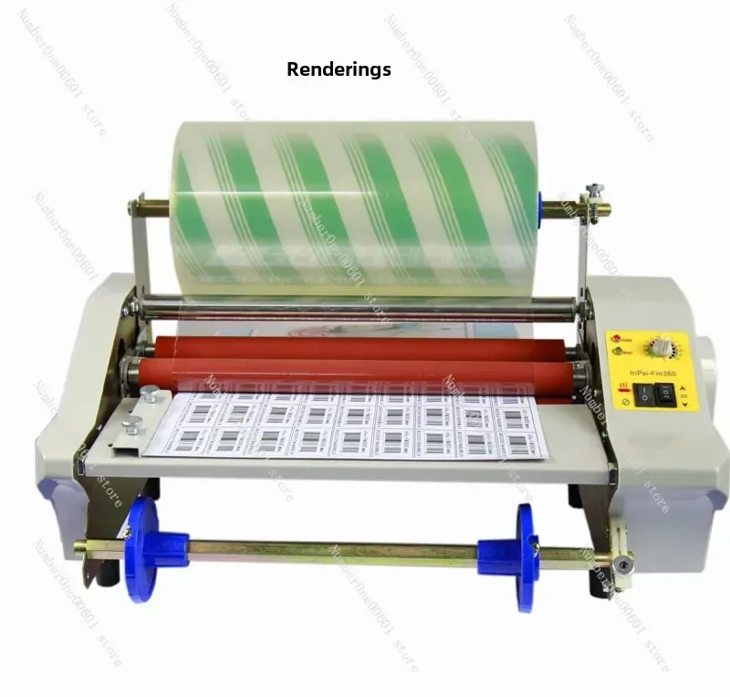 Film Laminating Machine Single-sided Electric Hot Laminating Adhesive Crystal Label Cold Photo Book Film