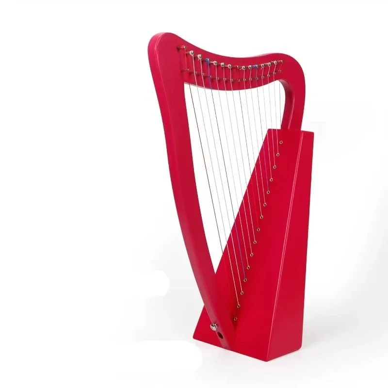 Factory Direct Sale Beginner Harp Irish Harp 15/19 String Portable Small Harp Beginner Instrument Half Tone Key