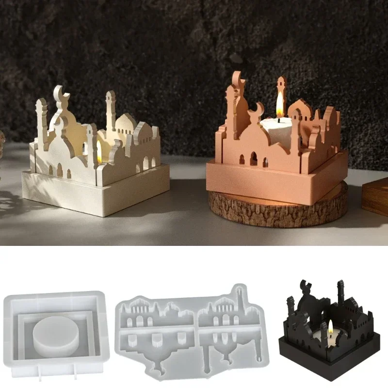 

2026 New Silicone Crafting Molds Creative Holder Moulds for Wedding Decor & Handmade DIY Craft Projects