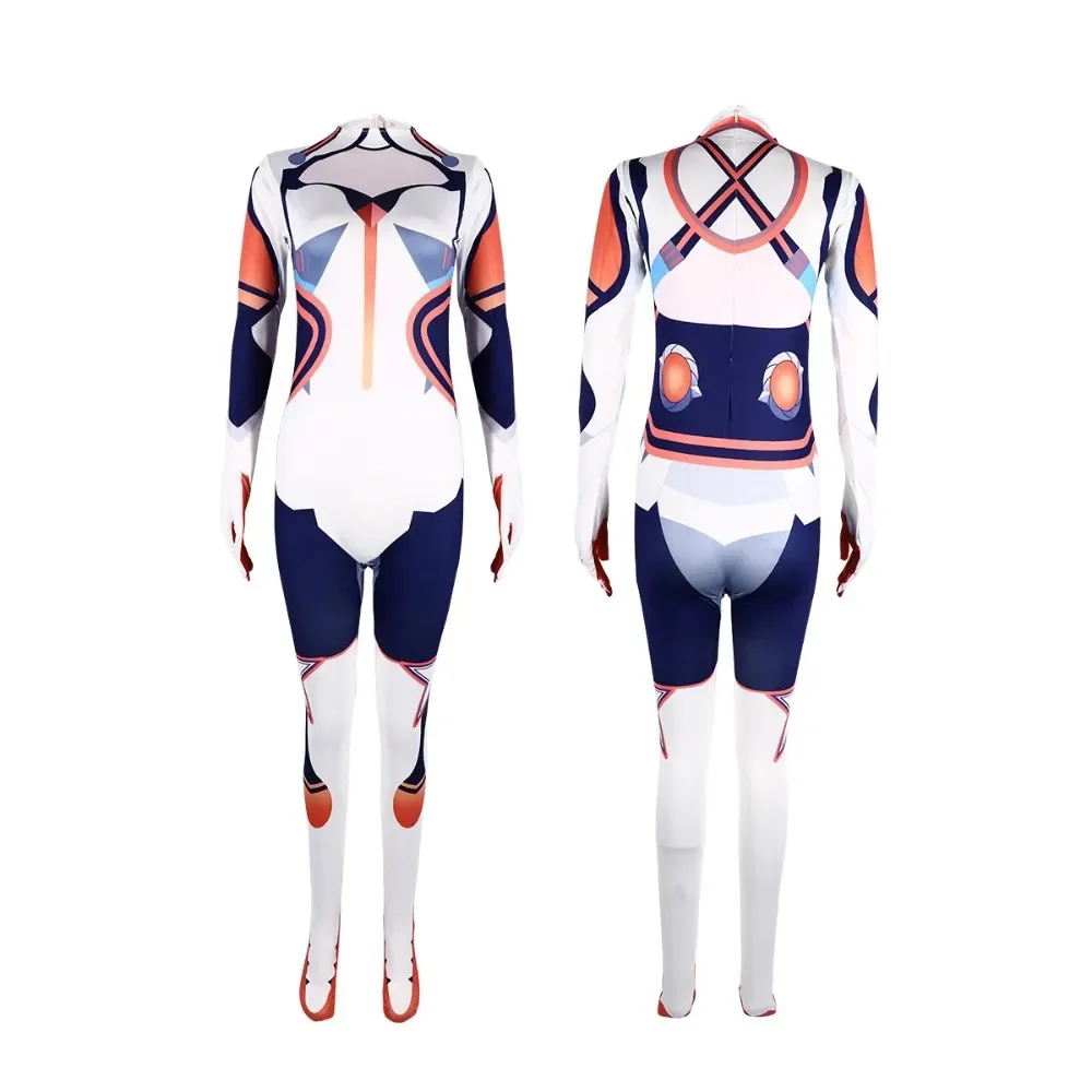 

Bodysuit Women's Cos Anime New Century Gospel Warrior Akira Jumpsuit Zerotwo02 Ayanami Cos Suit Women's Tight Fitting Suit