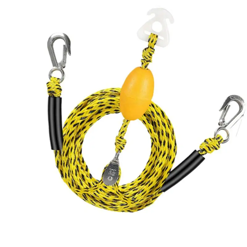 

Жгут проводов буксирного троса для лодки, сверхмощный с быстрым разъемом, высокопрочный 4-х гонщиков, тянущая буксировочную трубку для воды