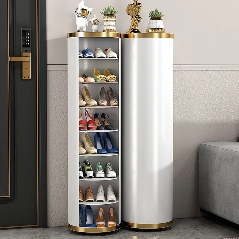 Storage Entrance Shoe Cabinet Living Room Vertical Multifunctional Designer Shoe Cabinet Luxury Meuble Chausssure Furniture