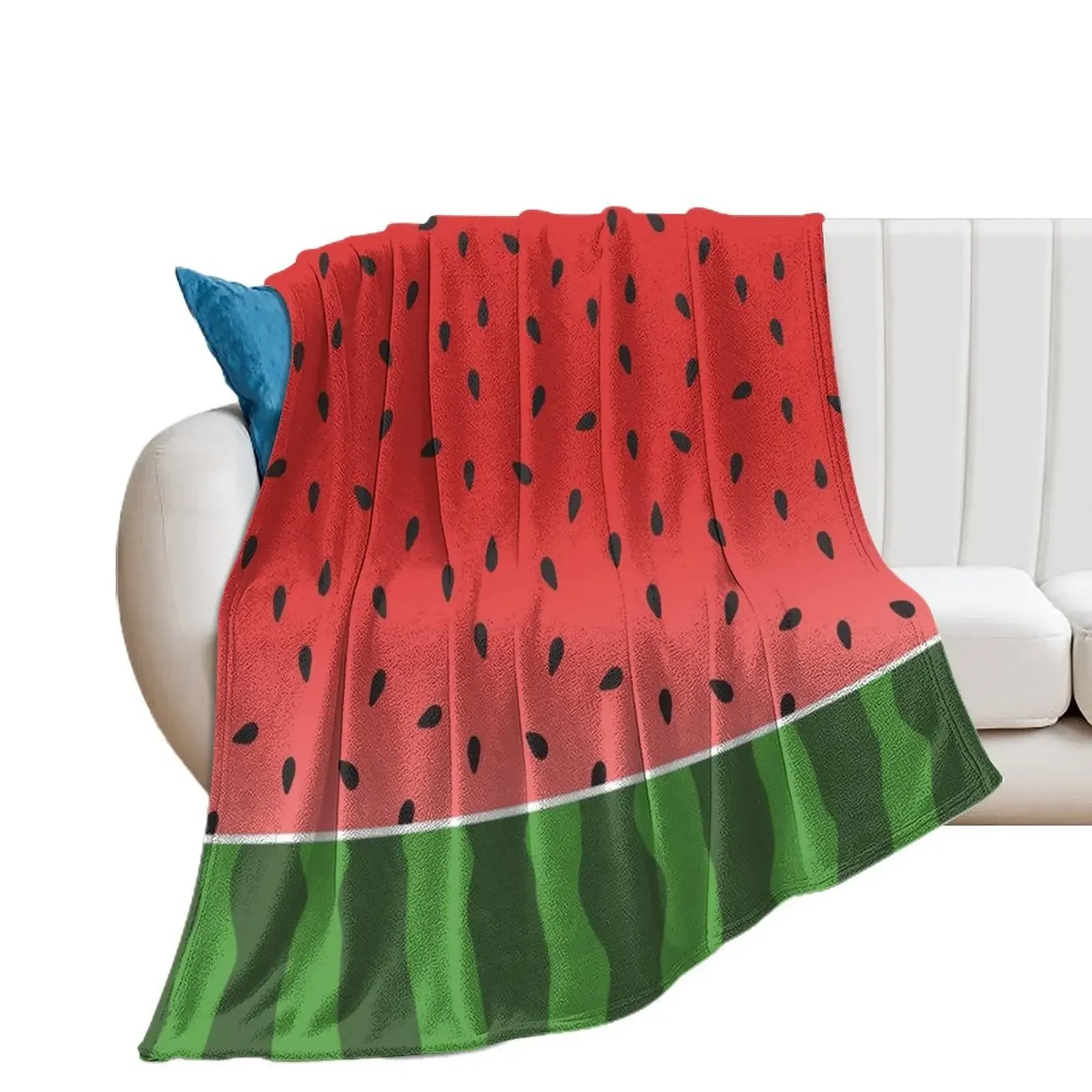 Watermelon Throw Blanket Thermals For Travel Multi-Purpose Blankets