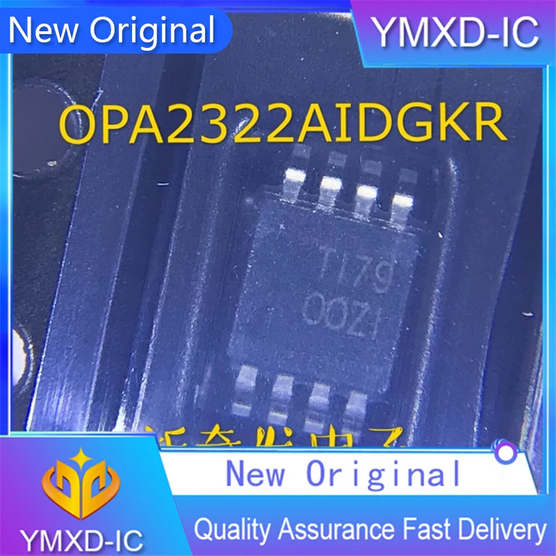 10Pcs/Lot New Original Silk MSOP-8 Silk Screen Oozi Operational and Shutdown Amplifier