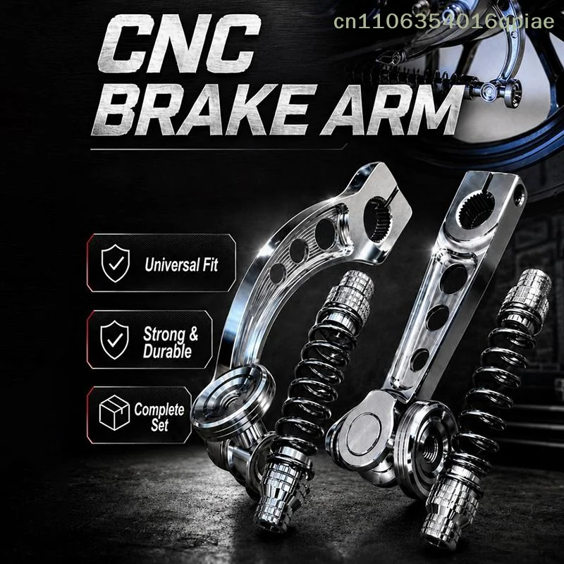 （Summer4）CNC BRAKE ARM SET Alloy Motorcycle Parts CNC Modification Parts General-Purpose Modified Brake Lever