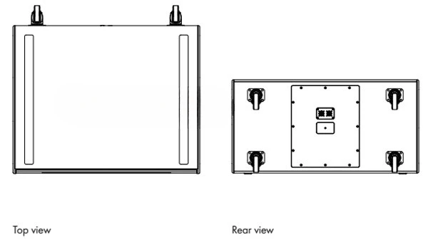 D&B B22 double 18-inch subwoofer empty box imported birch.