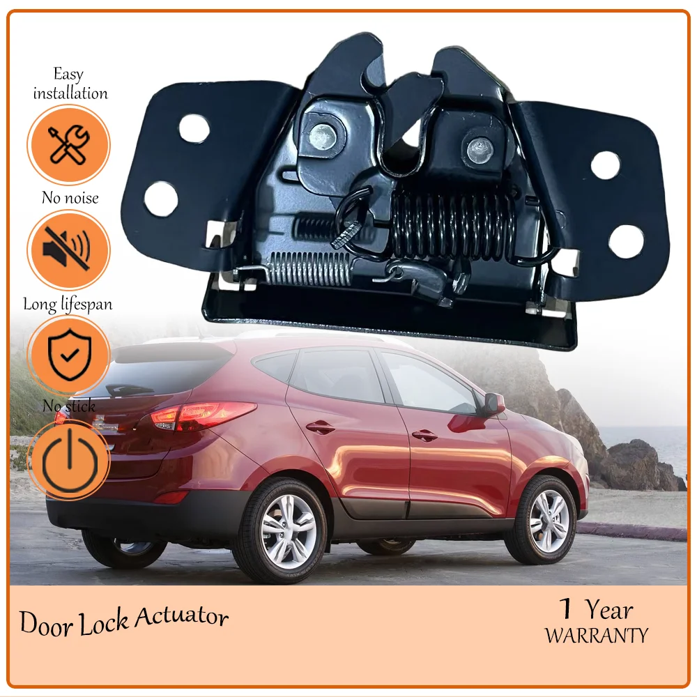 

Structure Hardened Bonnet Hood Latch Unit, Aligns with Hyundai Tucson 2010-2015, Durable oem 811302S000,81130-2S000