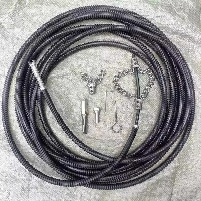 

Разчивайте канализационный главный трубопровод, твердый цемент, блокирующий бетон, сплошная пружина, двухслойный поворотный вал