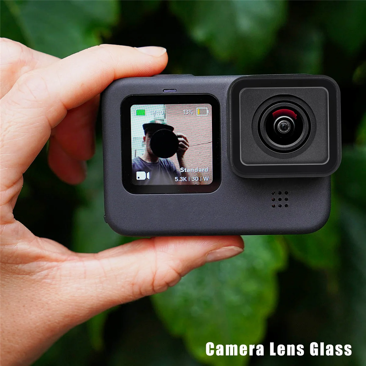 Verre d'objectif d'appareil photo pour Hero7 6 5, pièces de rechange, couvercle d'objectif, lentille UV de remplacement pour Hero7 6 5, accessoires d'appareil photo