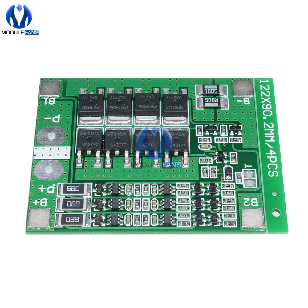 BMS 3S Ou 4S – 40A Ou 60A – Pour Batterie Li-ion 18650 – Protection Charge/décharge – Diymore