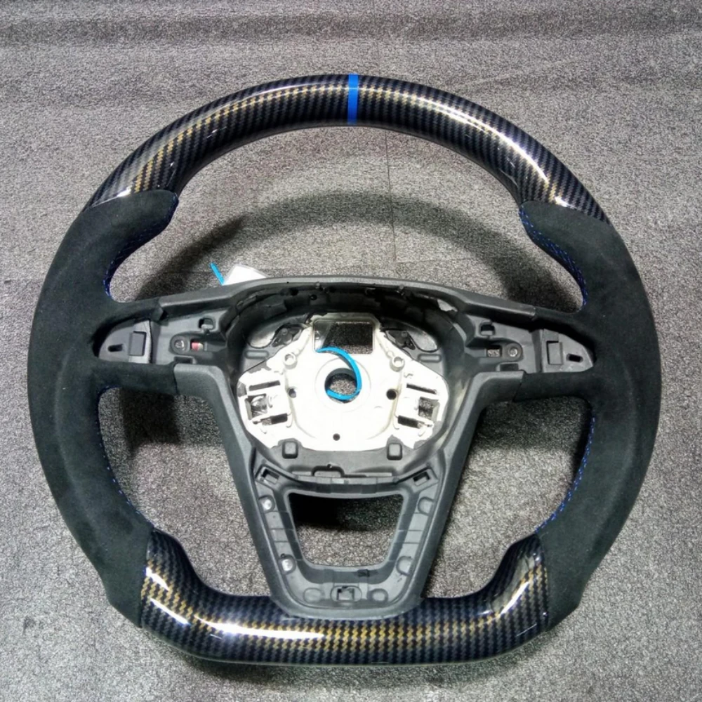 Koolstofvezel Stuurwiel Voor Seat Leon FR Cupra 5F mk3 MK4 Arona Ateca Leon 2013-2020 Hydro-Dip Stuurwiel Aangepaste