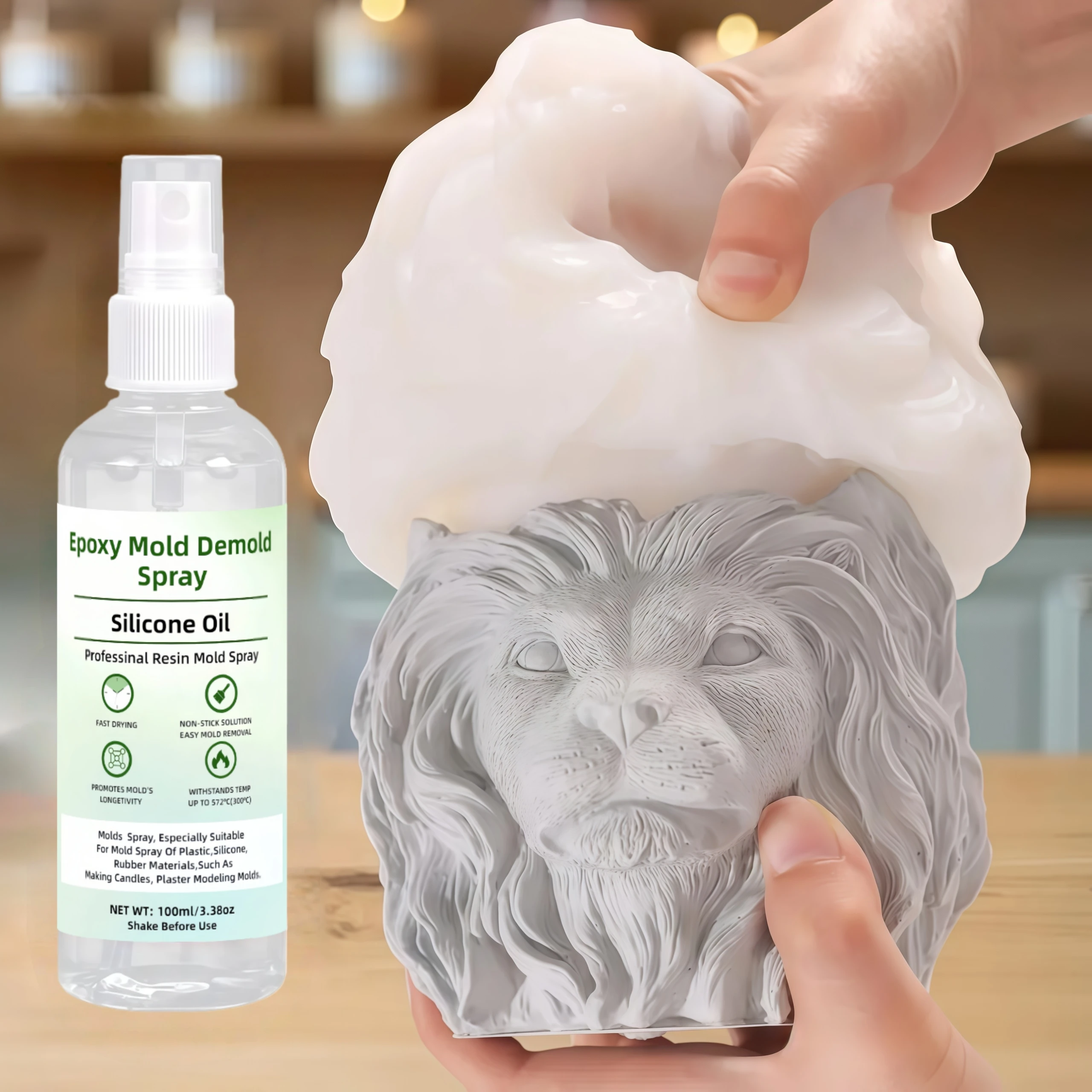 Epoxy Mold Demoulding Spray, E - огляд і ціна Release Spray Silicone