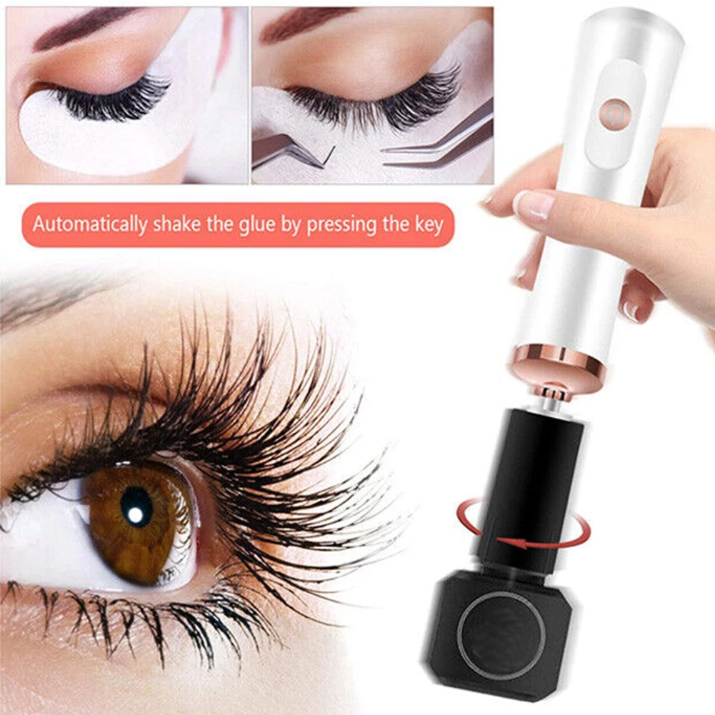 Eyelash Glue Shaker Stirrer Electric Wake-up Device for Nail Polish Tattoo Ink Pigment Liquid Shaking Device Eyelash Glue Makeup