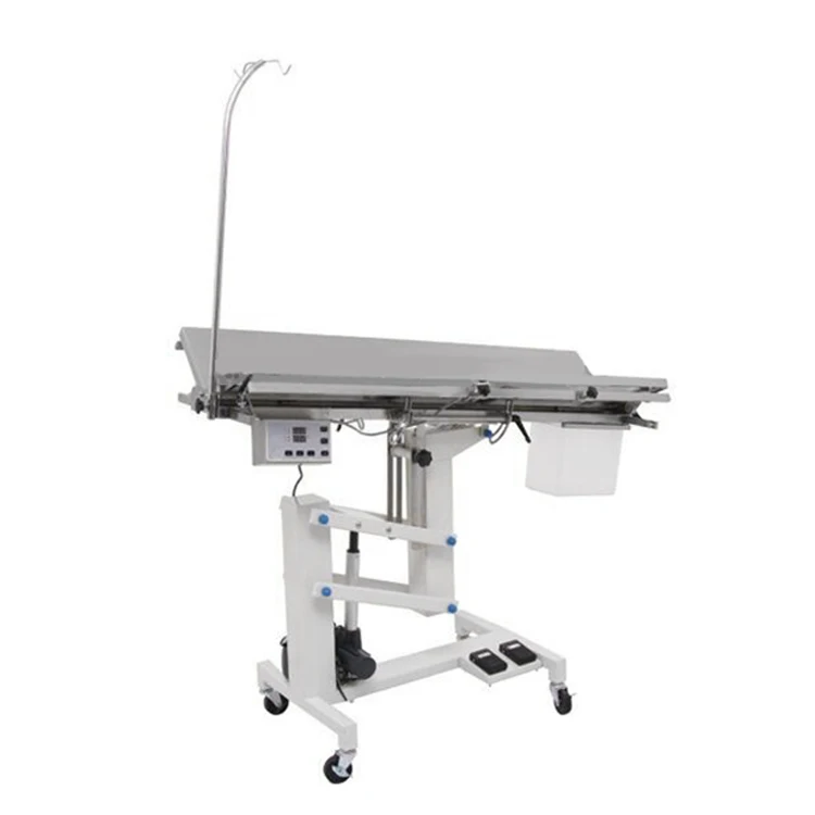 

YSFT-828 V-top Veterinary operating table electric lifting surgical bed pet hydraulic operation table vet operating table price