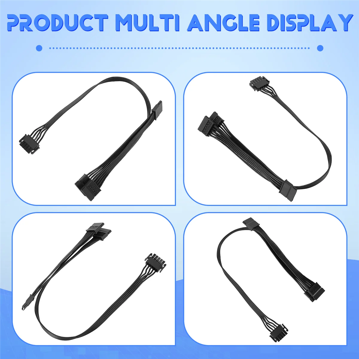 5Pin to 3 Port SATA Peripheral Power Supply Cable for Enermax Modular PSU