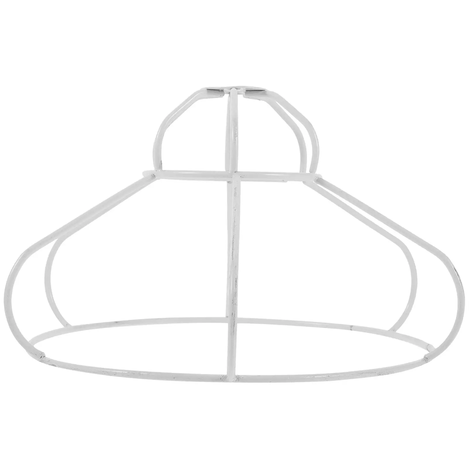 

European Crystal Lamp Shade Frame Vintage Bulb Guard Wire DIY Table Lights Cage Frames Metal Sturdy Iron Office