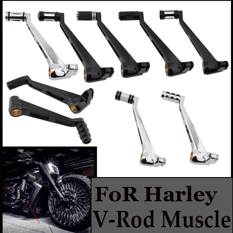 

For Harley V-Rod Muscle 2002-2017 Night Rod VRSC Special 2007-2017 Motorcycle Brake Arm Lever Aluminium