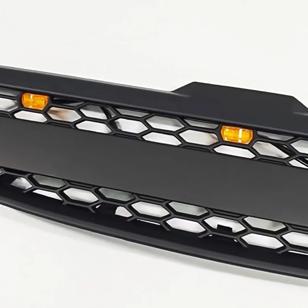 LED Car Front Grill For Ford Transit Custom 2010-2013 2014-2021(North US Version) Bumper Hood Honeycomb Mesh Grille Racing Grill - view 5