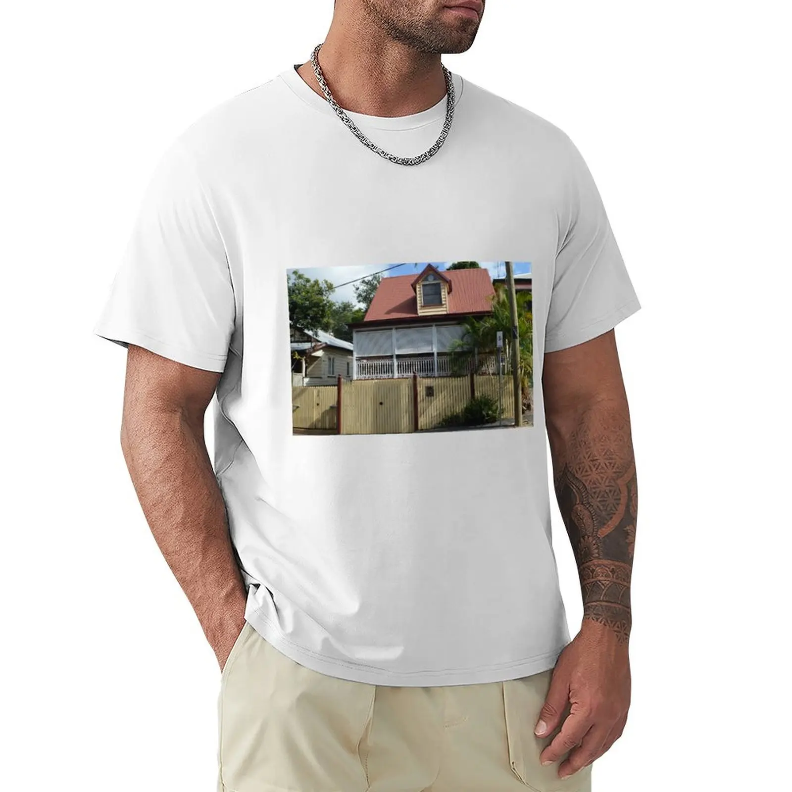 

Spring Hill Cottage T-Shirt summer top summer tops plain fitted t shirts for men