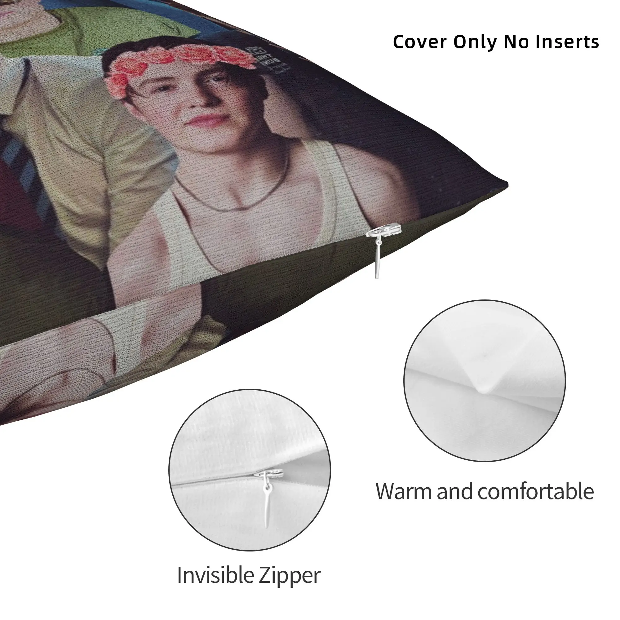 Y2K مجموعة السيارة كونور مروحة هدية ديكور المخدة الاشياء وسادة غطاء مربع أحجام متعددة #5