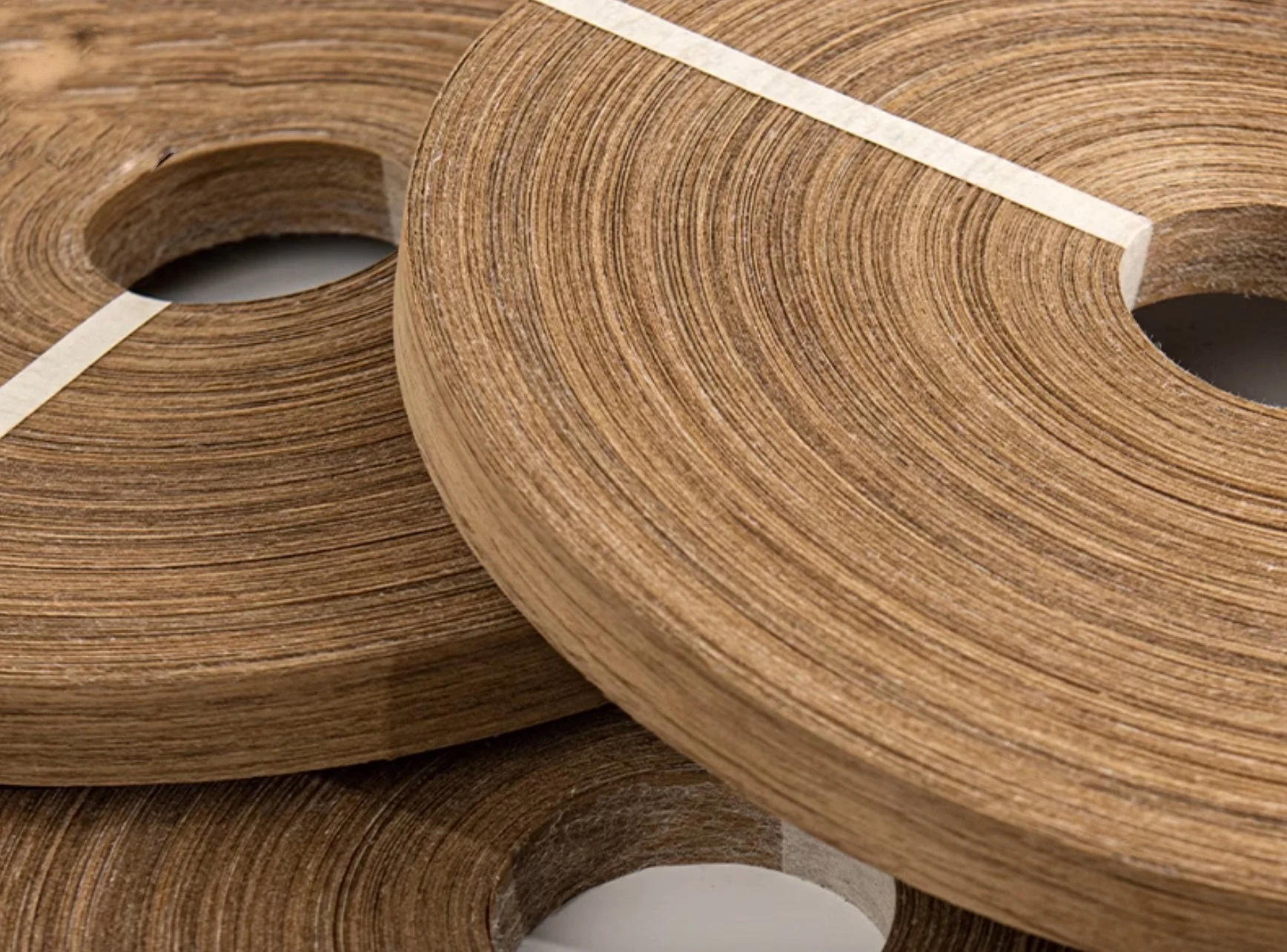 Length:100meters Width:20mm thickness:0.5mm Natural Teak Solid Wood Edge Banding Wood Veneer Roller