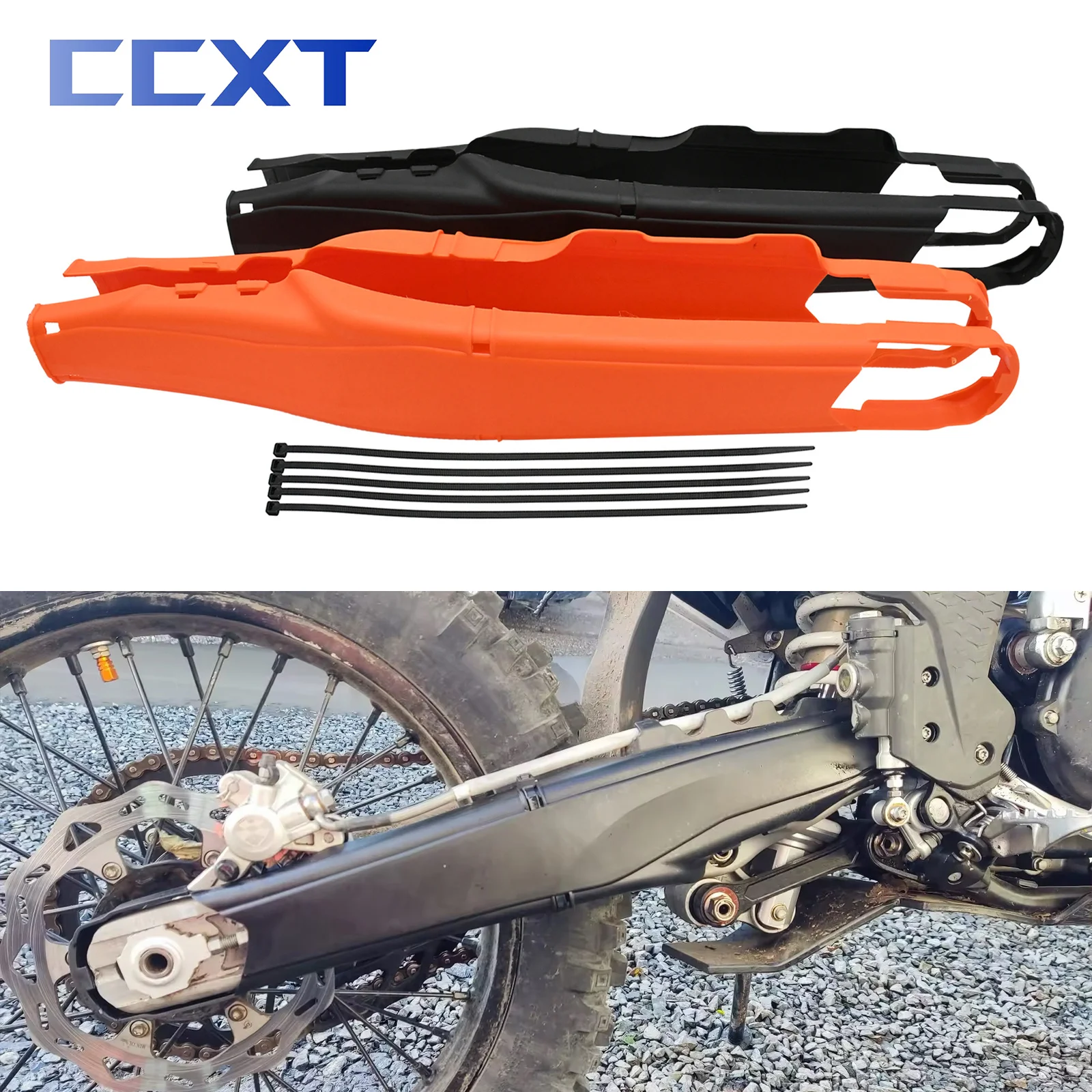 Motorcycle Swingarm Swing Arm Protector For KTM XCW150 XCW250 XCW300 XCFW450 EXC125 EXC250 EXC300 EXCF250 EXCF350 EXCF450 2024