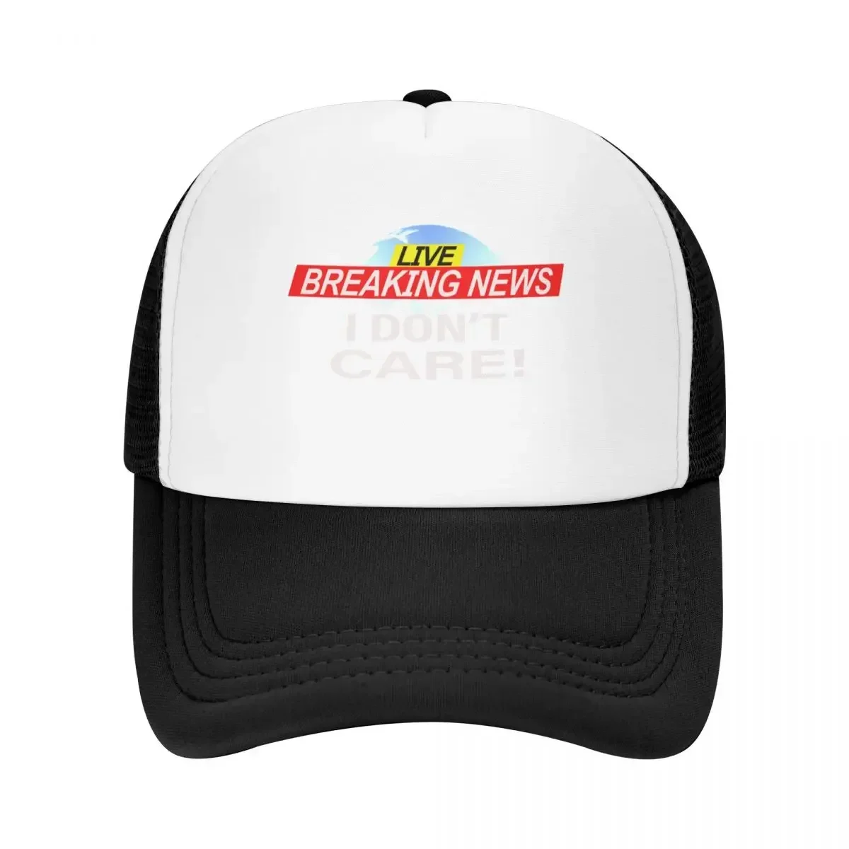 Breaking News I Don't Care Baseball Cap New Hat Snapback Cap Sports Cap New In Hat Hats Man Women's