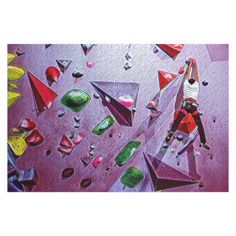 

Climbing wall Jigsaw Puzzle Custom Child Gift Photo Personalized Gifts Puzzle