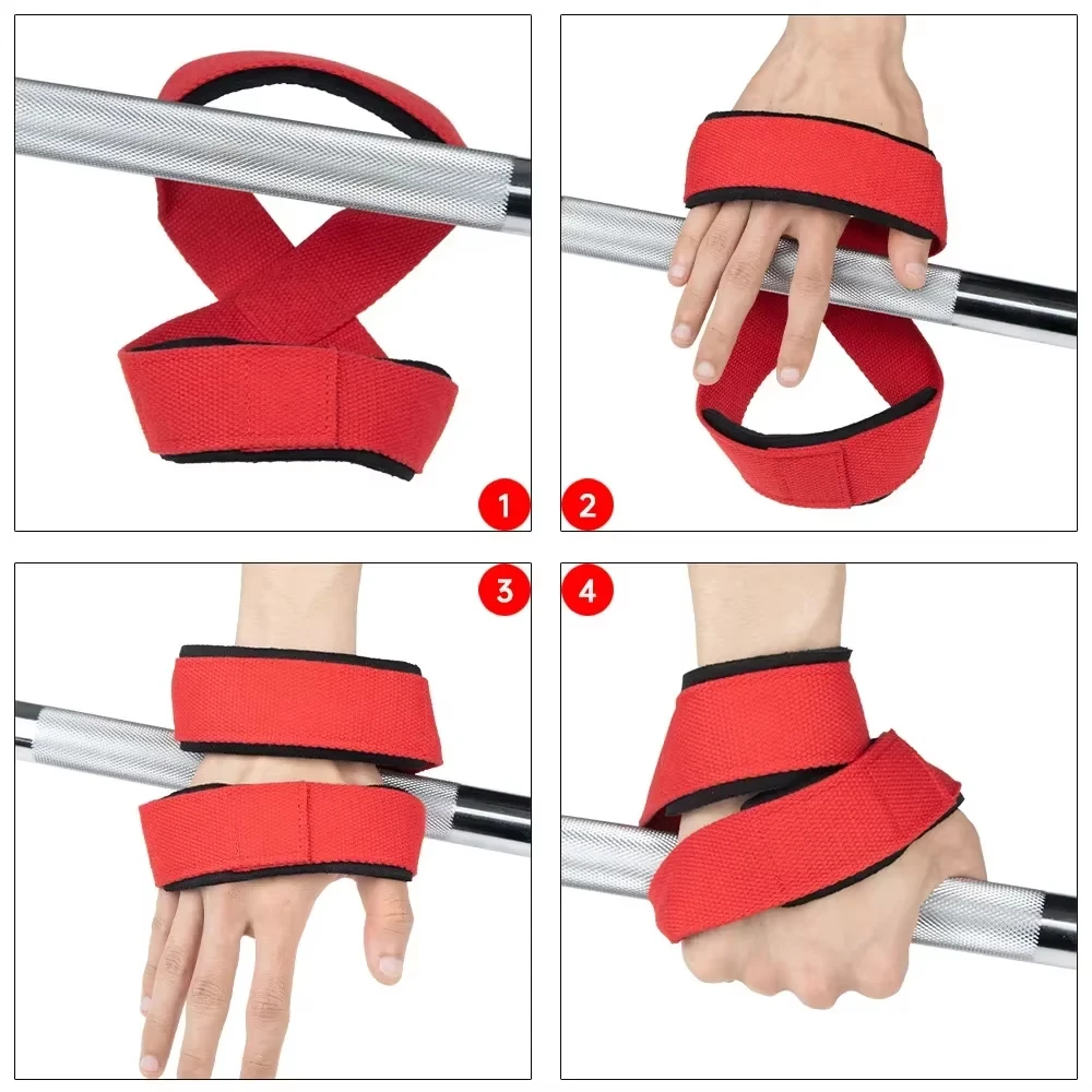 4/8/16/32PCS Figure 8 Straps D - огляд і ціна Lifting Straps Wrist