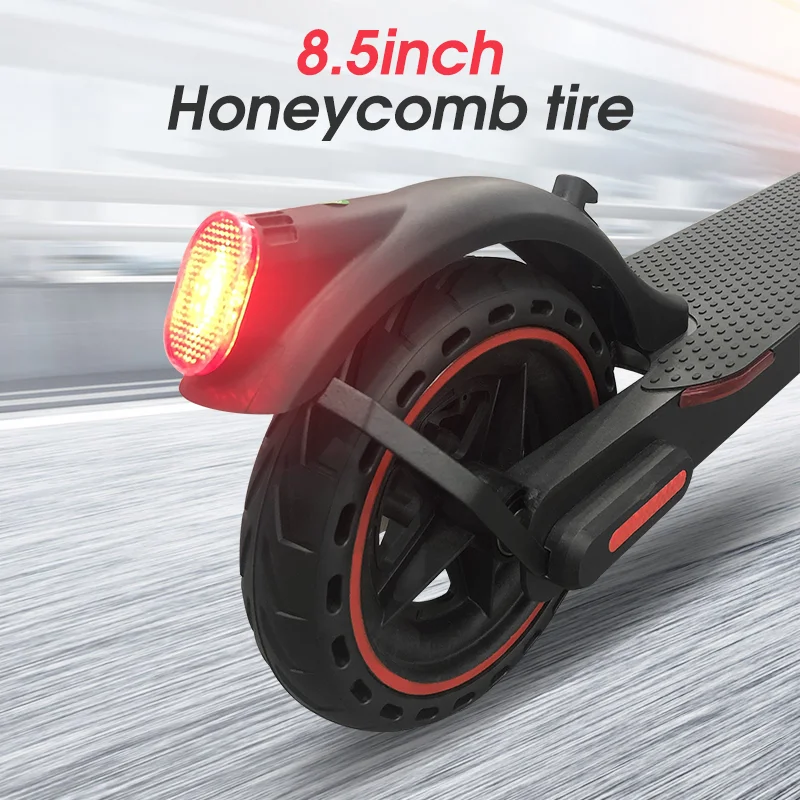 2024 جديد E9pro سبائك الألومنيوم الكبار سكوتر كهربائي مع ضوء إشارة التوجيه #5