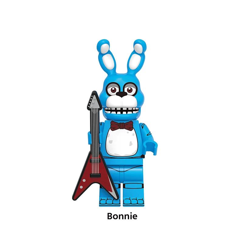 NIEUWE FNAF Nachten Game Figuurtjes Mini Figuurtjes Bouwstenen Skelet Thriller Speelgoed cadeau kinderspeelgoed mould king