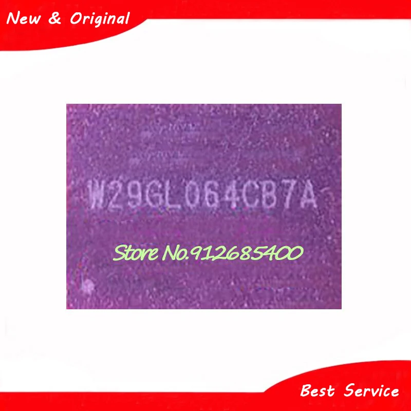 2 sztuk/partia W29GL064CB7A BGA48 Nowe i oryginalne w magazynie