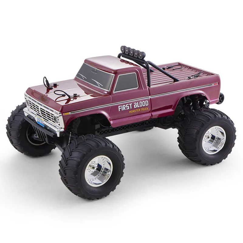 Coches FMS RC FMT10 Ford F100 Monster Truck 1:10 Vehículo todoterreno con tracción trasera, un excelente regalo para entusiastas de la RC