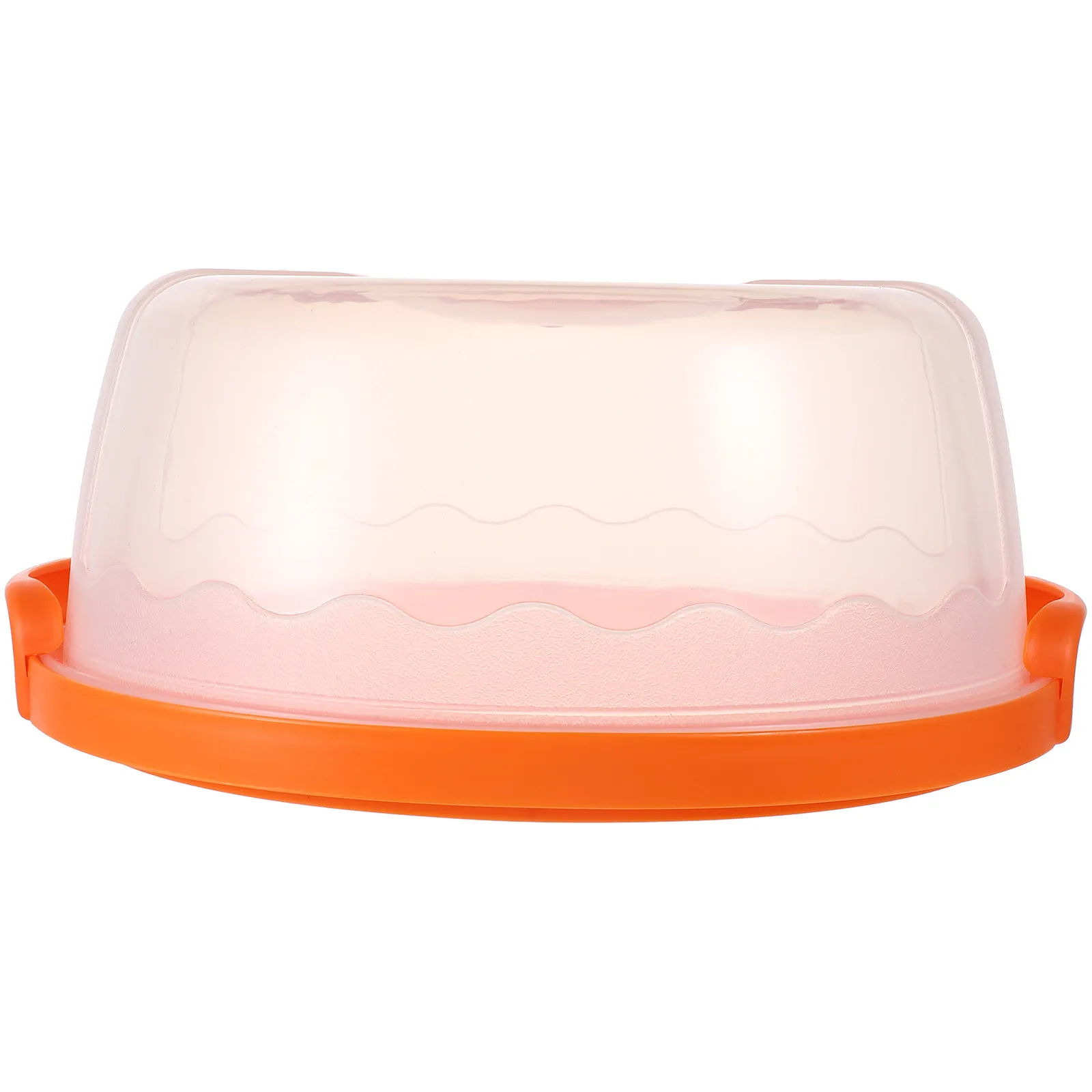 Round Cake Carrier Box – Food-Grade PP Reusable with Snap Lock Lid for Transport, Storage & Freshness