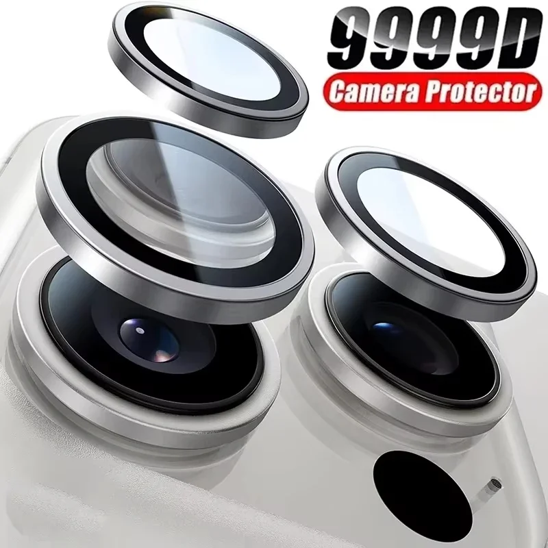 Metal Metal Camera Lens Protector For iPhone 15 16 17 Pro 14 11 12 13 Pro Max Plus Air Lens Ring Tempered Glass for iPhone 12 13 Mini - Aliexpress Deal