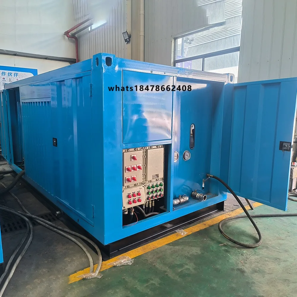 Hot Sale New Automatic Oil Tank Cleaning Machine High Pressure Water Jetting Heavy Duty Industrial Hydro Jet Equipment