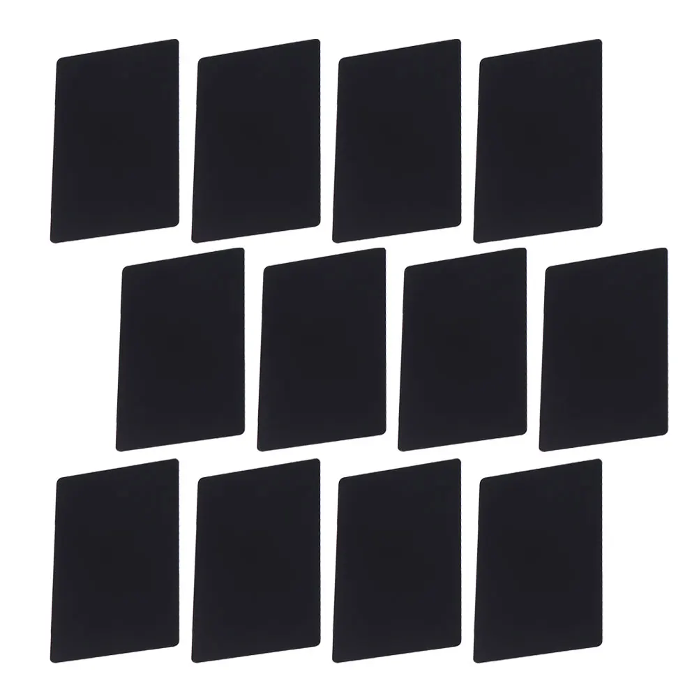 

100 шт., алюминиевые металлические визитные карточки, пустые визитные карточки для гравировки, сублимационные металлические вывески, бирки, этикетки, высокая прочность