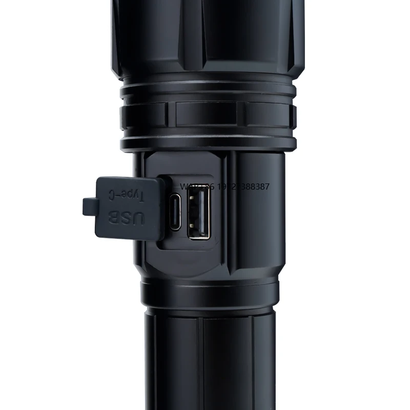 

STAR лазерный фонарик высокой яркости портативный с длительным сроком службы батареи цифровой дисплей водонепроницаемый 18650 фонарик для улицы