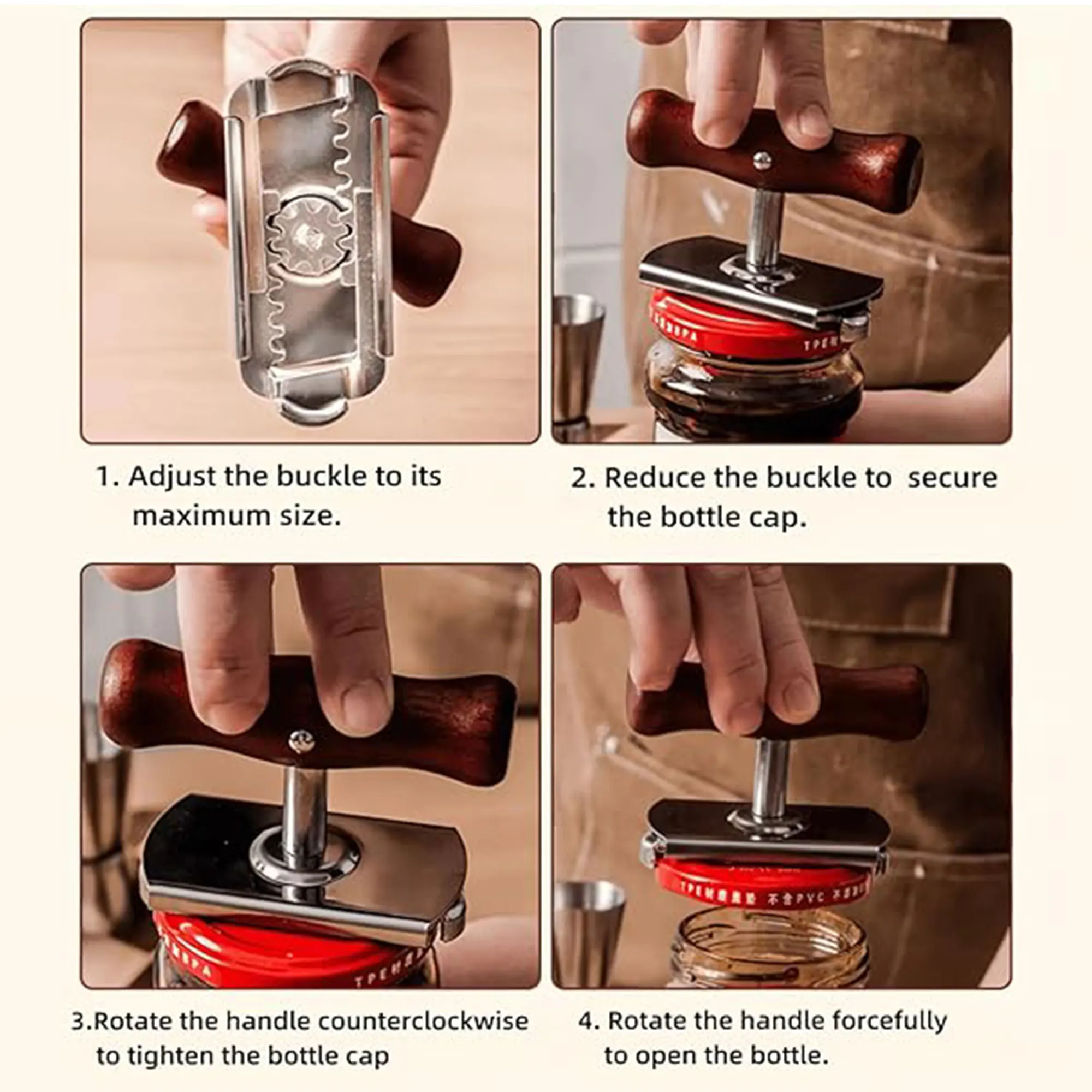 Jar Opener for Weak Hands,Jar Opener for Seniors with Arthritis,Easily Open the Jar with A Simple Twist,Good Gifts for Women